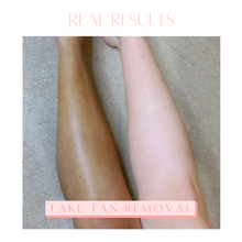 Load image into Gallery viewer, Fake tan removal glove for smooth skin results- exfoliating gloves